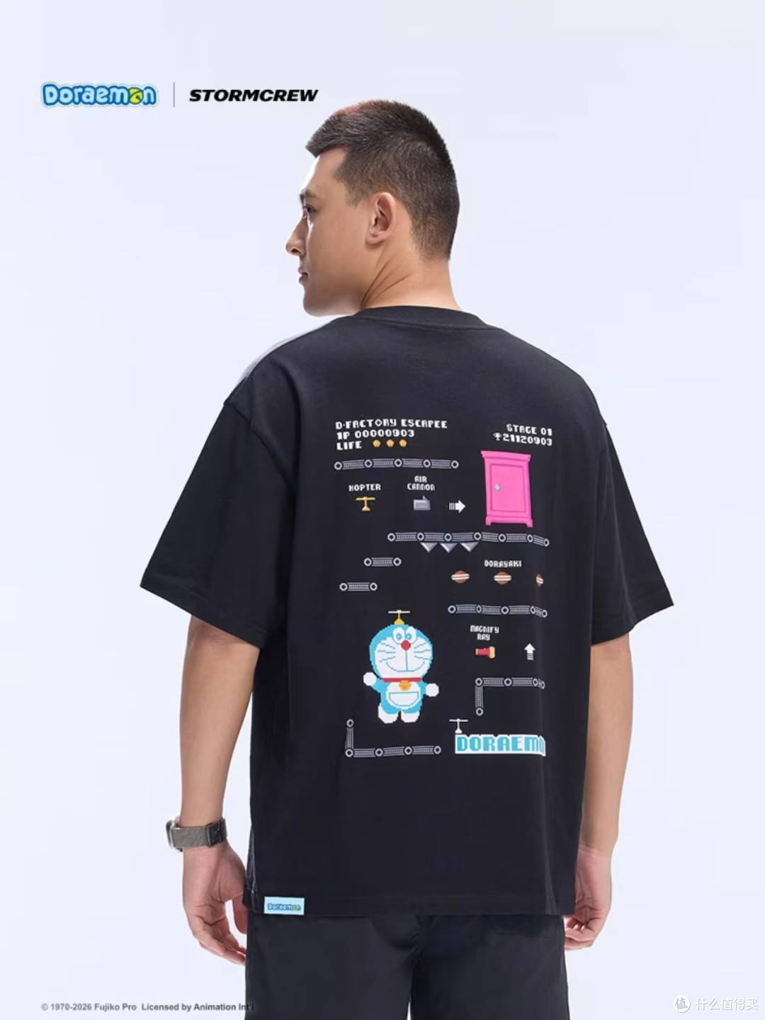童年DNA狠狠动了✨影视飓风哆啦A梦联名短袖太治愈👕