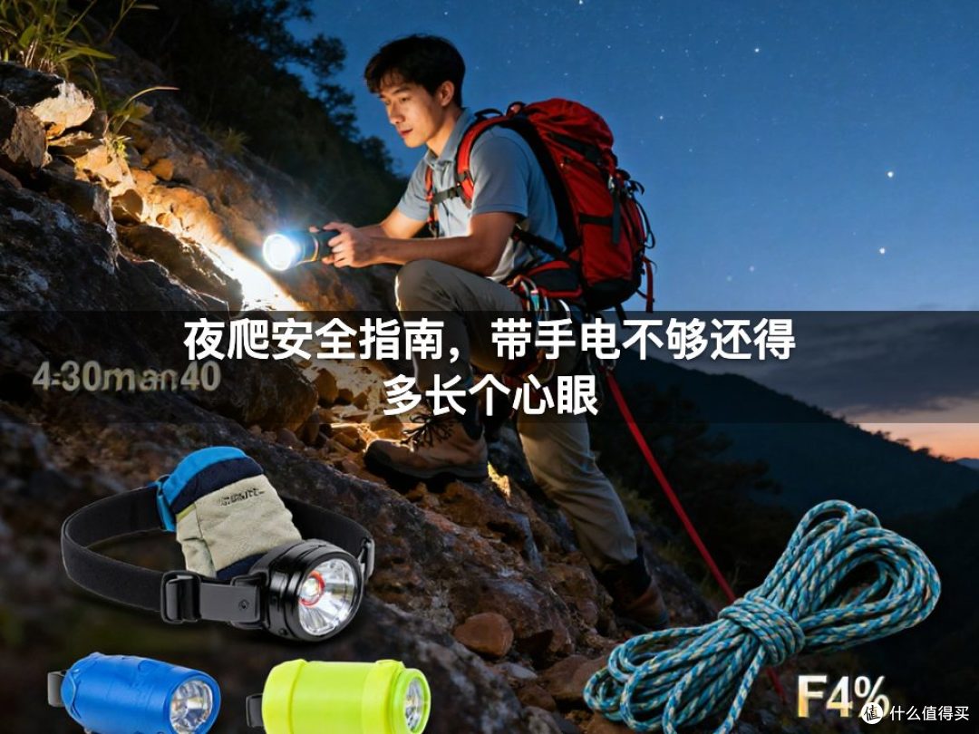 夜爬安全指南，带手电不够还得多长个心眼