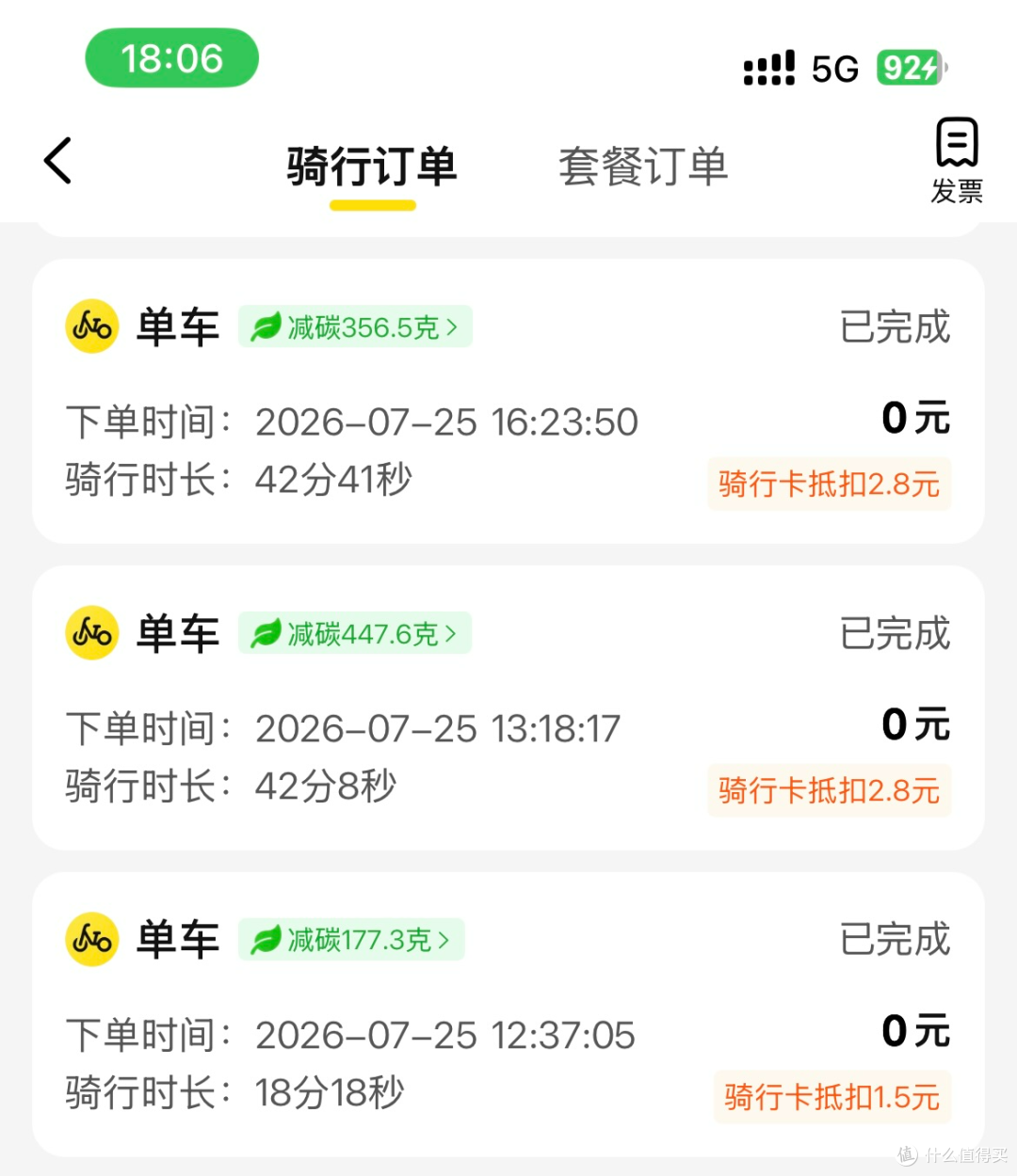 周六骑行一小时四十多分钟