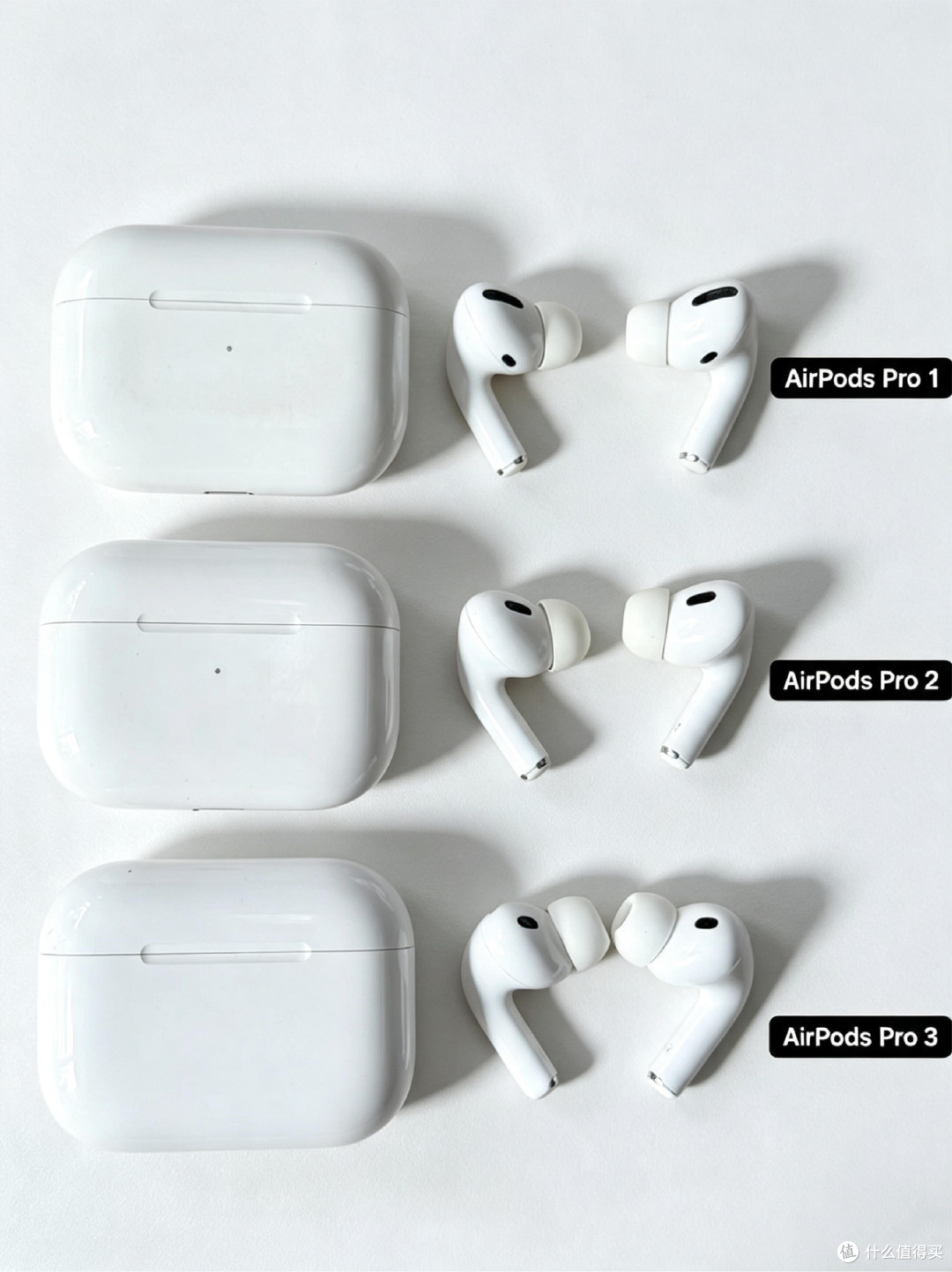 AirPods Pro三代横向对比｜从1代升级3代真实体验