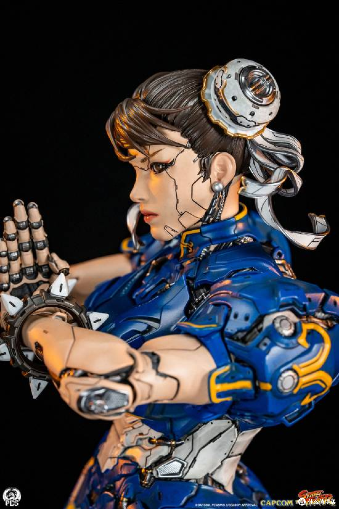 PCS推出机械风春丽雕像：当格斗女王变身科幻战士