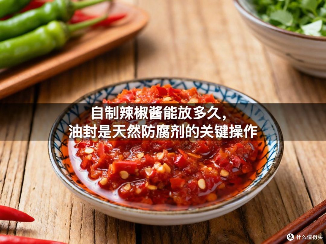 自制辣椒酱能放多久,油封是天然防腐剂的关键操作