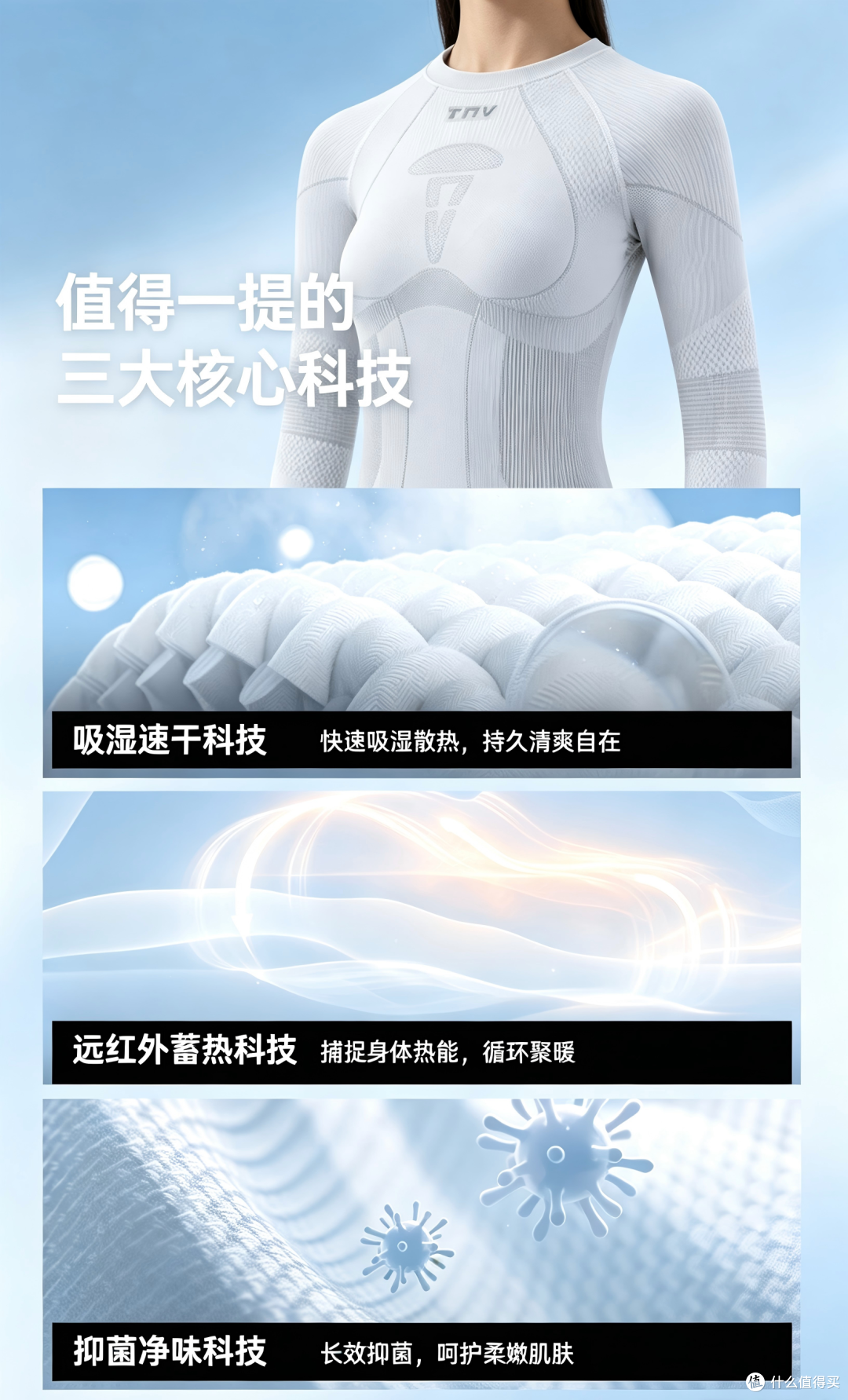 滑雪速干衣的"黑科技":远红外锁温、单向导湿到底是不是智商税?