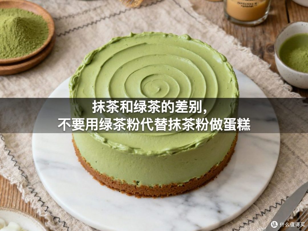 抹茶和绿茶的差别，不要用绿茶粉代替抹茶粉做蛋糕