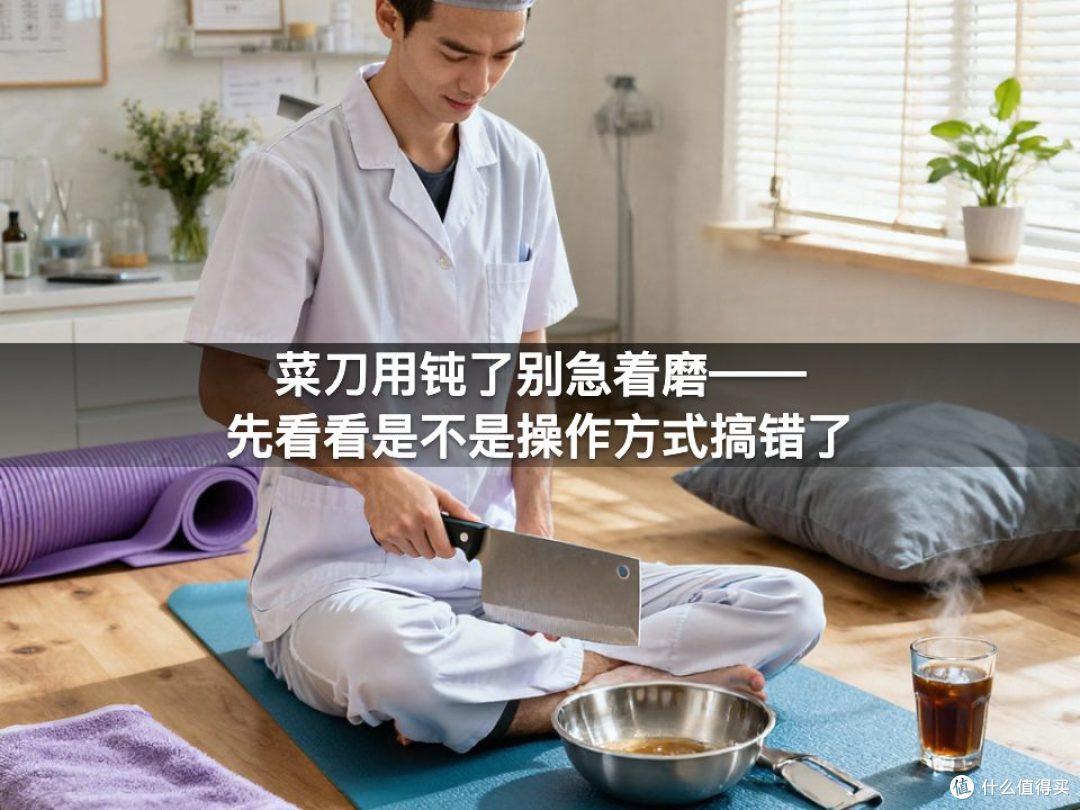 菜刀用钝了别急着磨——先看看是不是操作方式搞错了