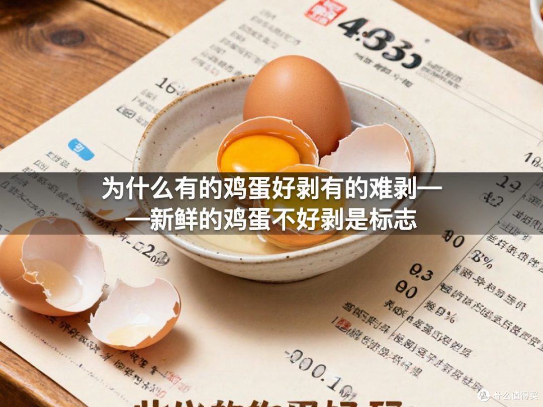 为什么有的鸡蛋好剥有的难剥——新鲜的鸡蛋不好剥是标志