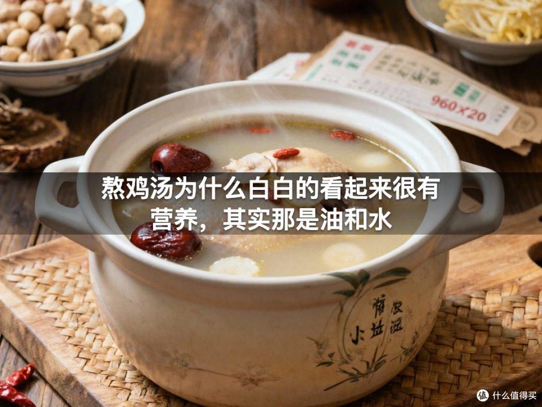 熬鸡汤为什么白白的看起来很有营养,其实那是油和水