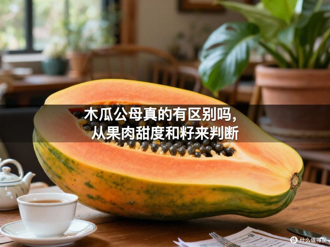 木瓜公母真的有区别吗,从果肉甜度和籽来判断