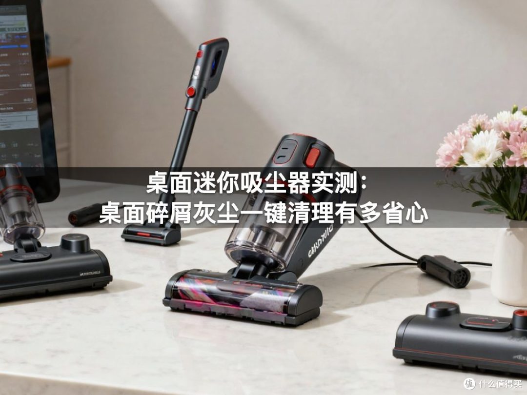 桌面迷你吸尘器实测：桌面碎屑灰尘一键清理有多省心