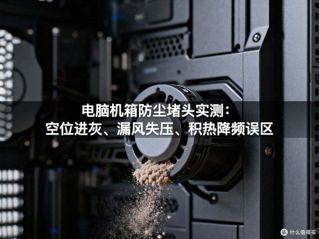 电脑机箱防尘堵头实测：空位进灰、漏风失压、积热降频误区