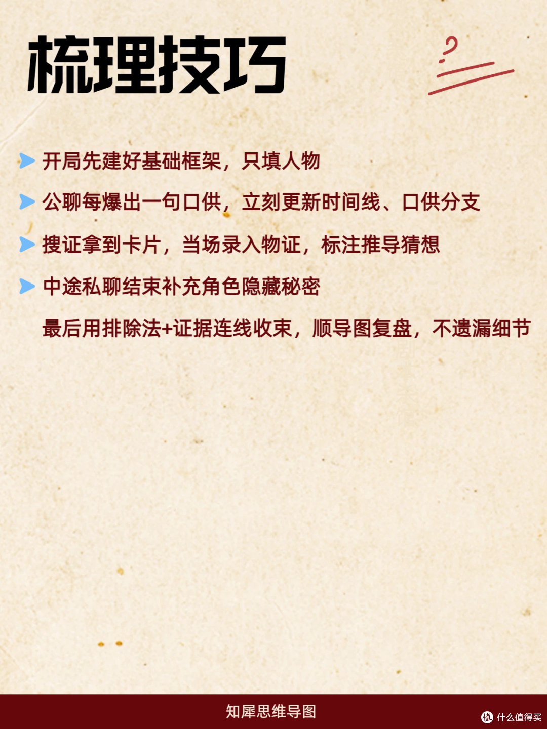 硬核推理玩家必备!用思维导图推理剧本杀,清晰还原案件全貌