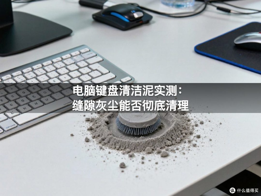电脑键盘清洁泥实测:缝隙灰尘能否彻底清理