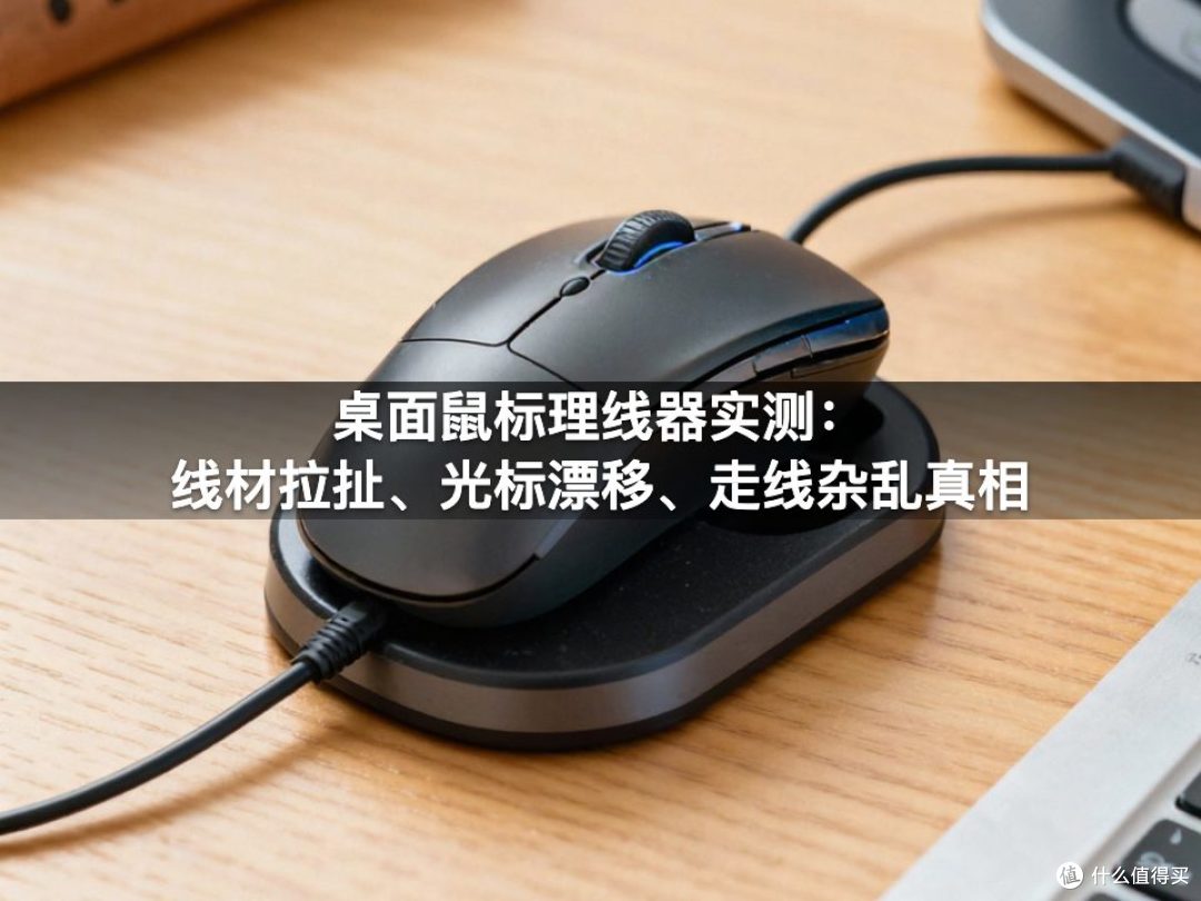桌面鼠标理线器实测:线材拉扯、光标漂移、走线杂乱真相