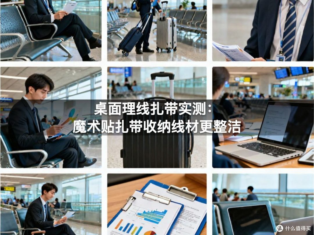 桌面理线扎带实测:魔术贴扎带收纳线材更整洁