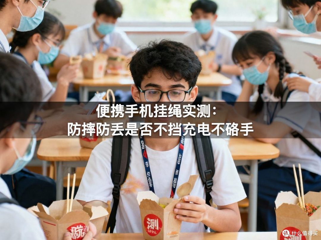 便携手机挂绳实测:防摔防丢是否不挡充电不硌手