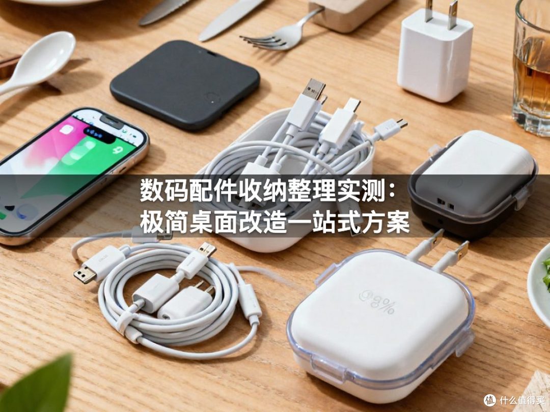数码配件收纳整理实测:极简桌面改造一站式方案