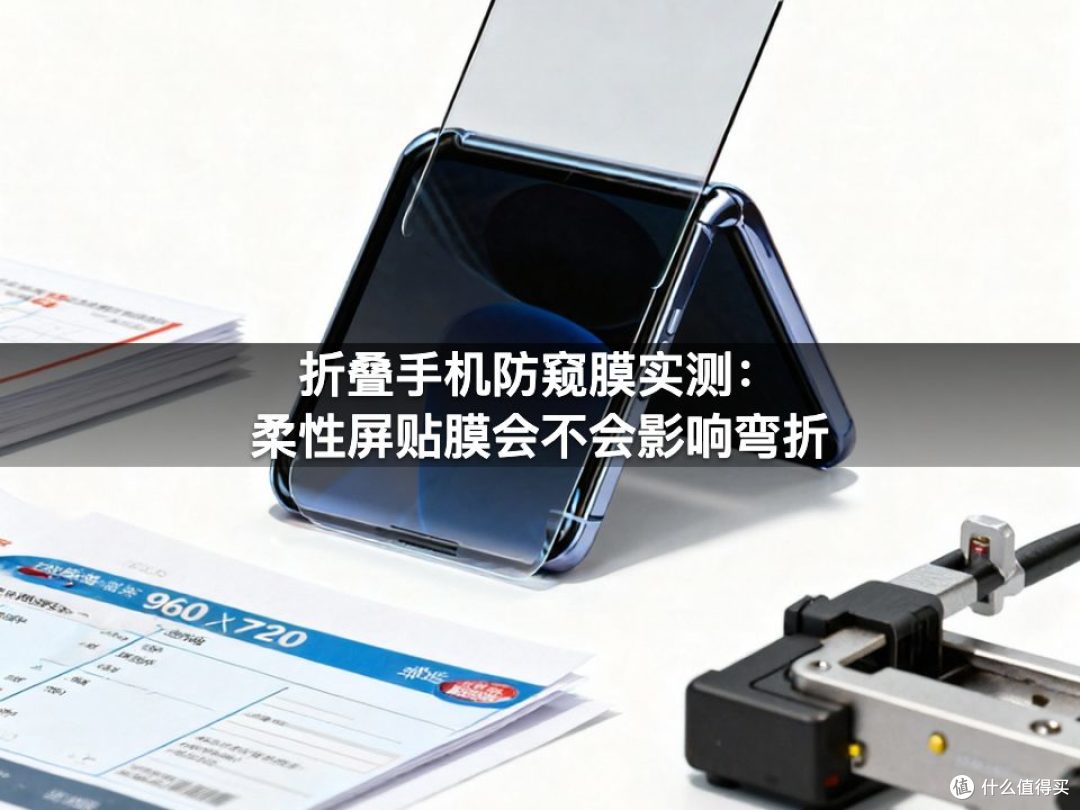 折叠手机防窥膜实测:柔性屏贴膜会不会影响弯折