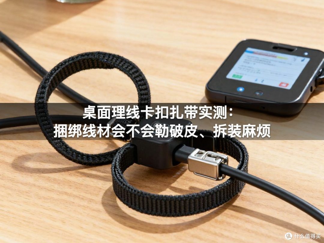 桌面理线卡扣扎带实测:捆绑线材会不会勒破皮、拆装麻烦