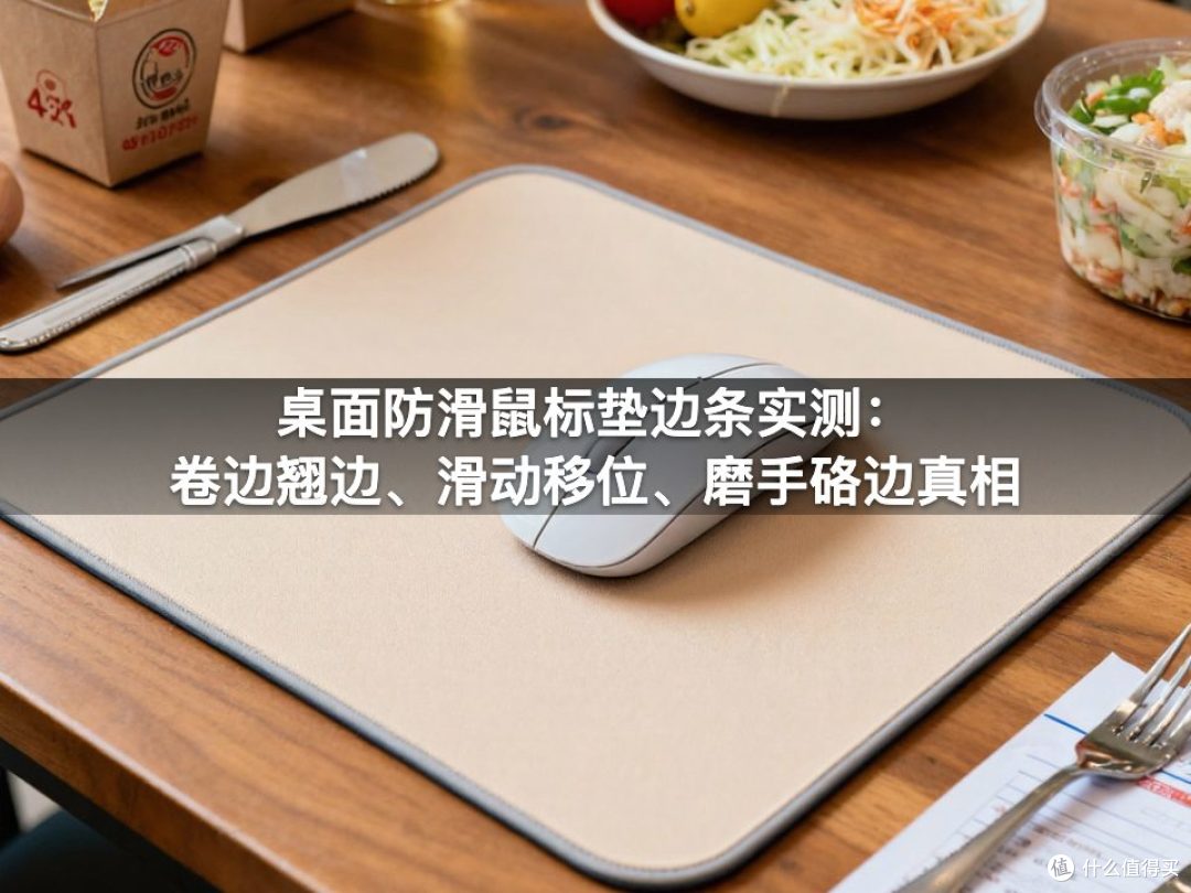 桌面防滑鼠标垫边条实测:卷边翘边、滑动移位、磨手硌边真相