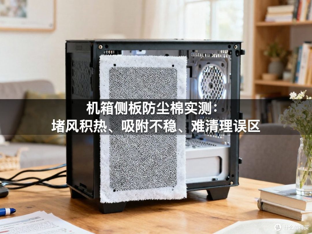 机箱侧板防尘棉实测:堵风积热、吸附不稳、难清理误区