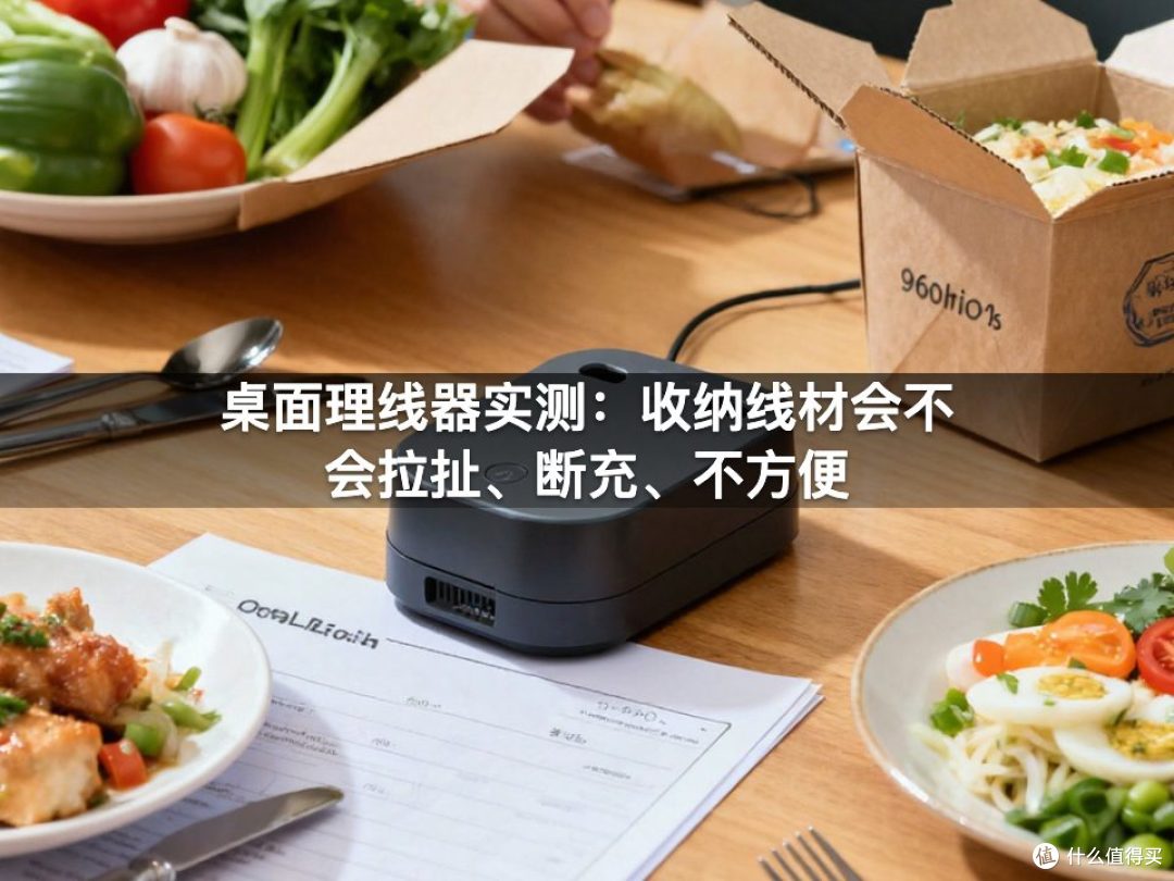 桌面理线器实测:收纳线材会不会拉扯、断充、不方便