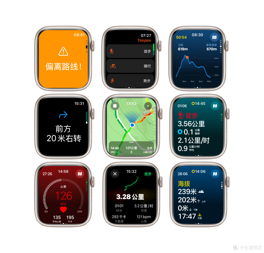 Tooboo 让 Apple Watch Ultra 成为独立的离线户外导航设备