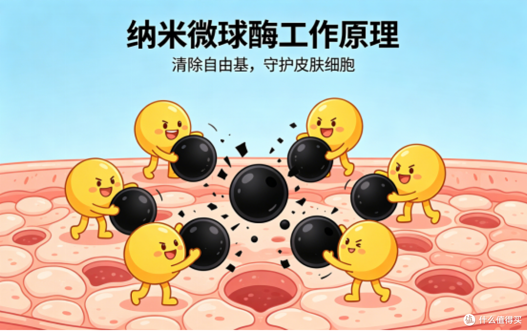 A醇不耐受?胜肽起效慢?纳米微球酶:温和不刺激,源头清自由基