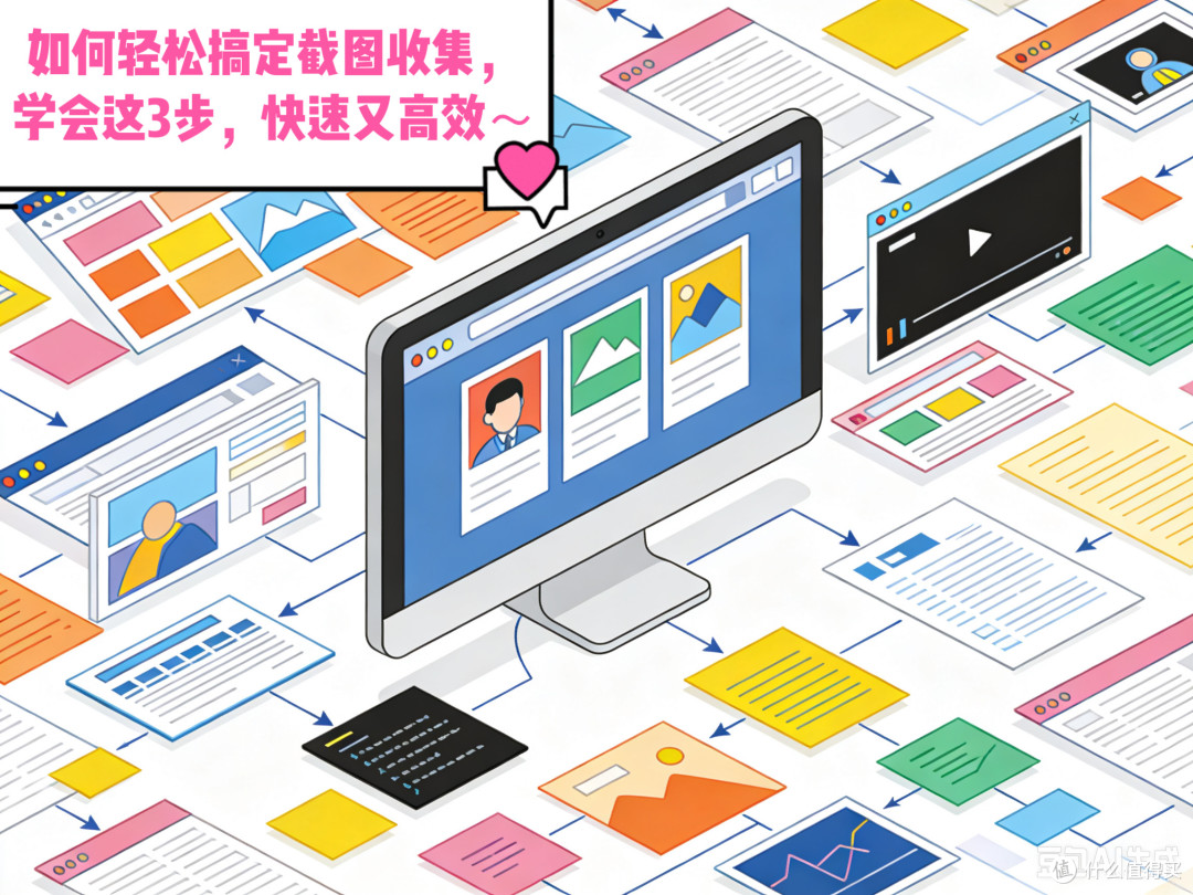 如何轻松搞定截图收集,学会这3步,快速又高效~