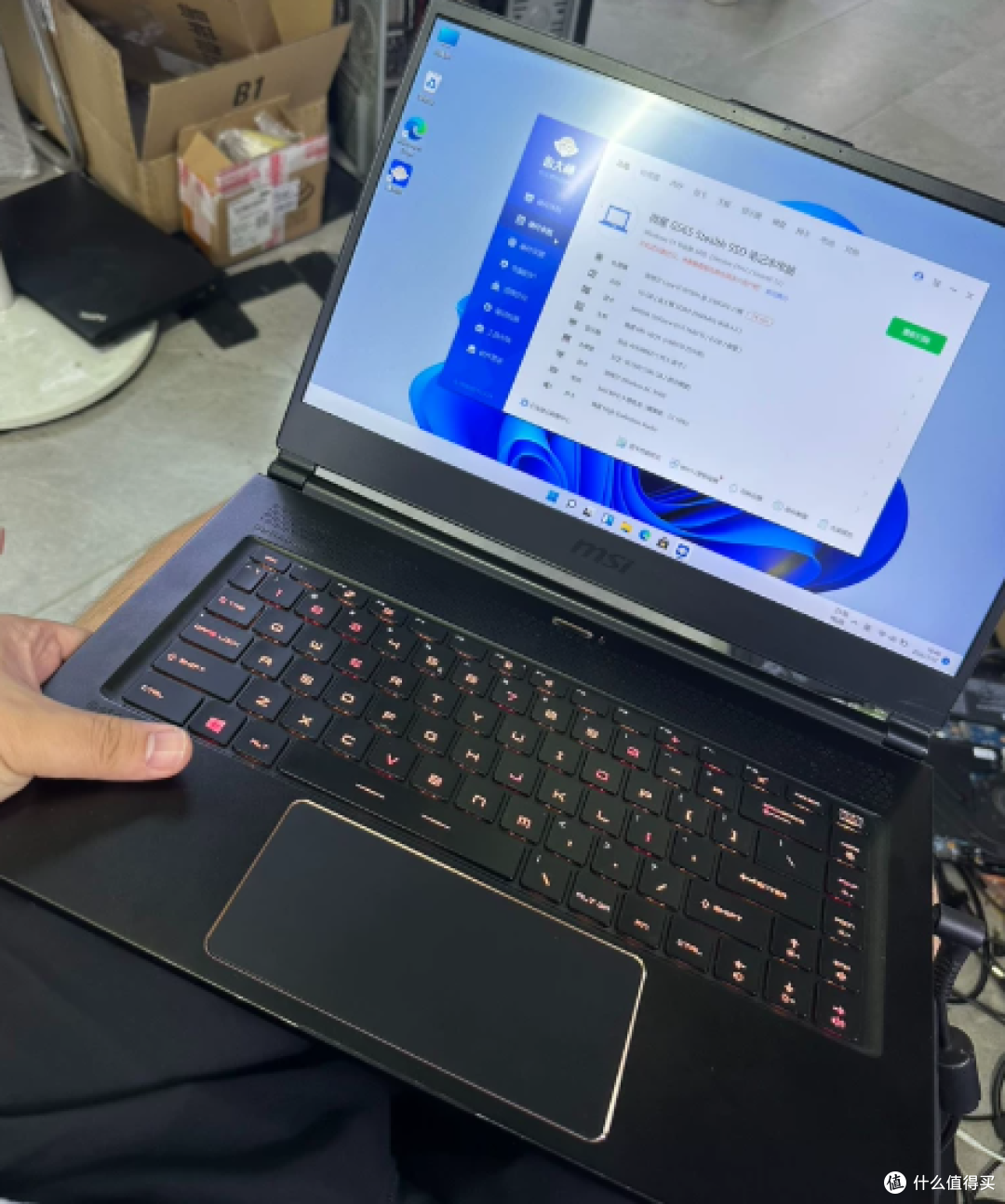 1950元的微星绝影GS65!但"RTX"二字我先帮你划掉