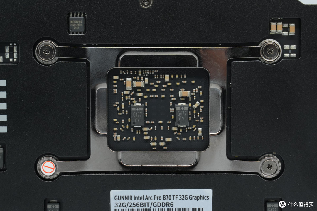 PCleGen5高速接口，蓝戟 INTEL ARC PRO B70 TF 32G专业显卡拆解