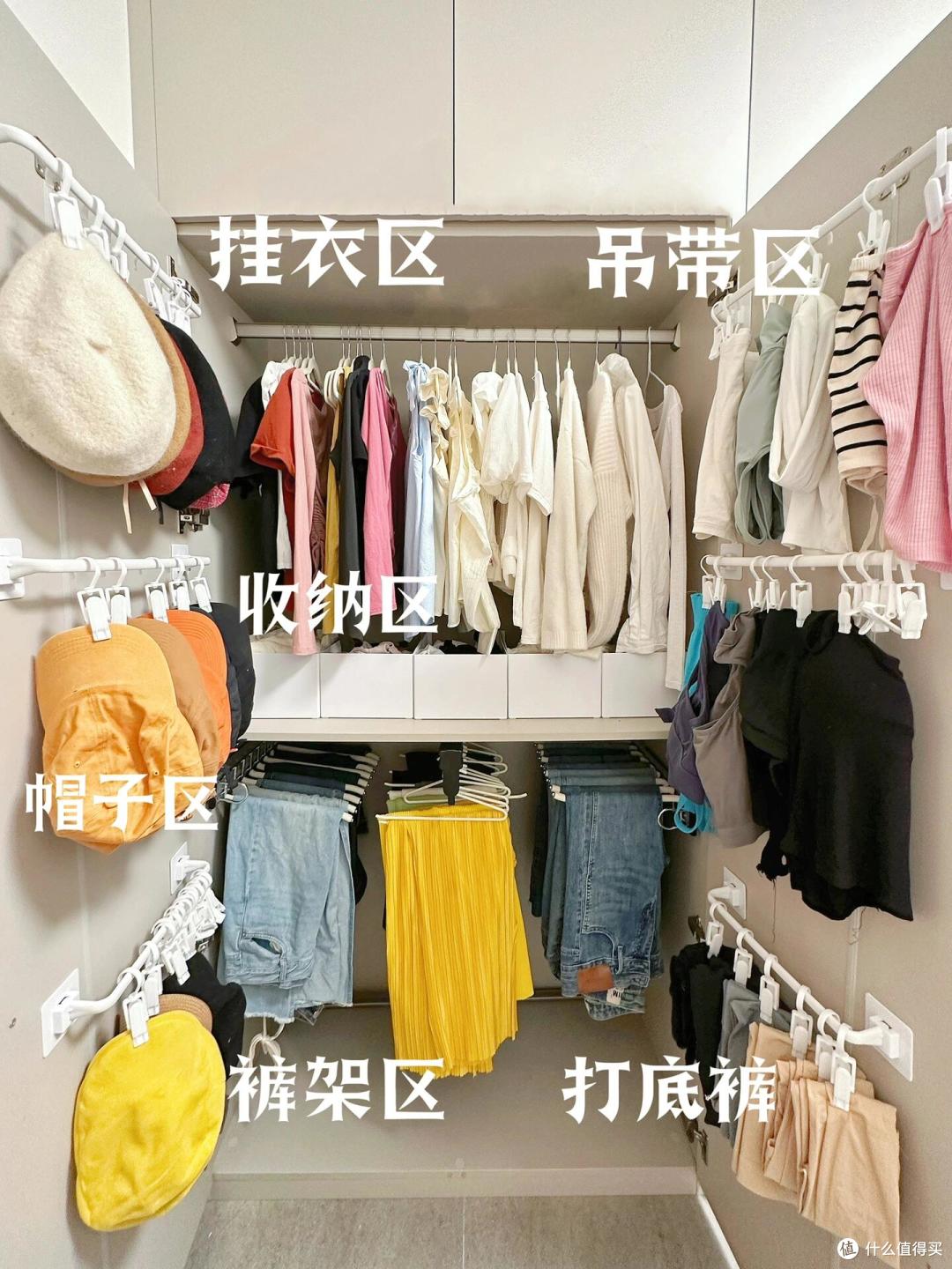 被网友的“衣柜收纳大法”惊到了，这么多心机设计，狠狠抄作业！