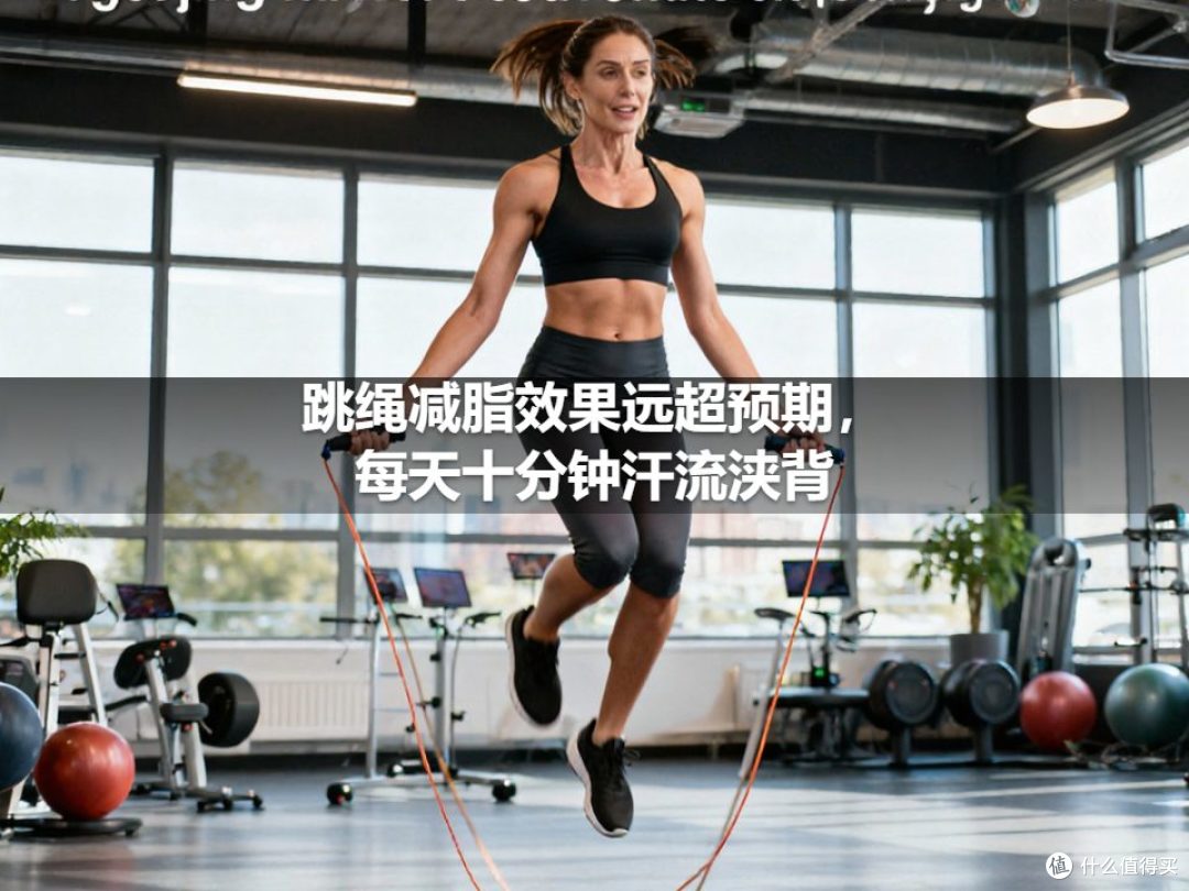 跳绳减脂效果远超预期，每天十分钟汗流浃背