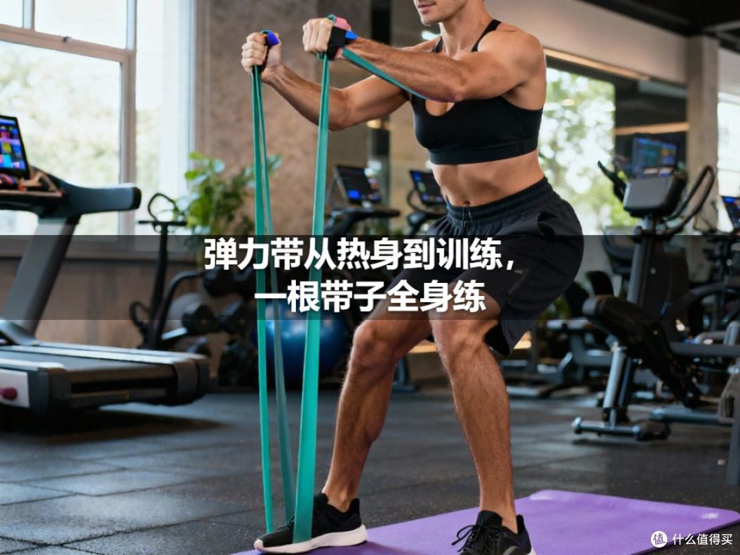 弹力带从热身到训练，一根带子全身练