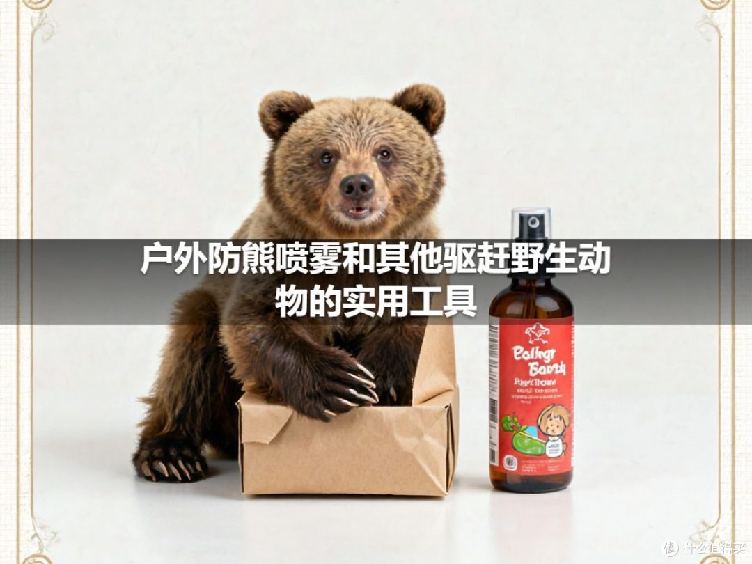 户外防熊喷雾和其他驱赶野生动物的实用工具