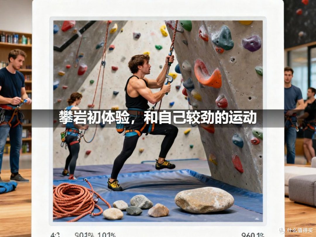 攀岩初体验,和自己较劲的运动