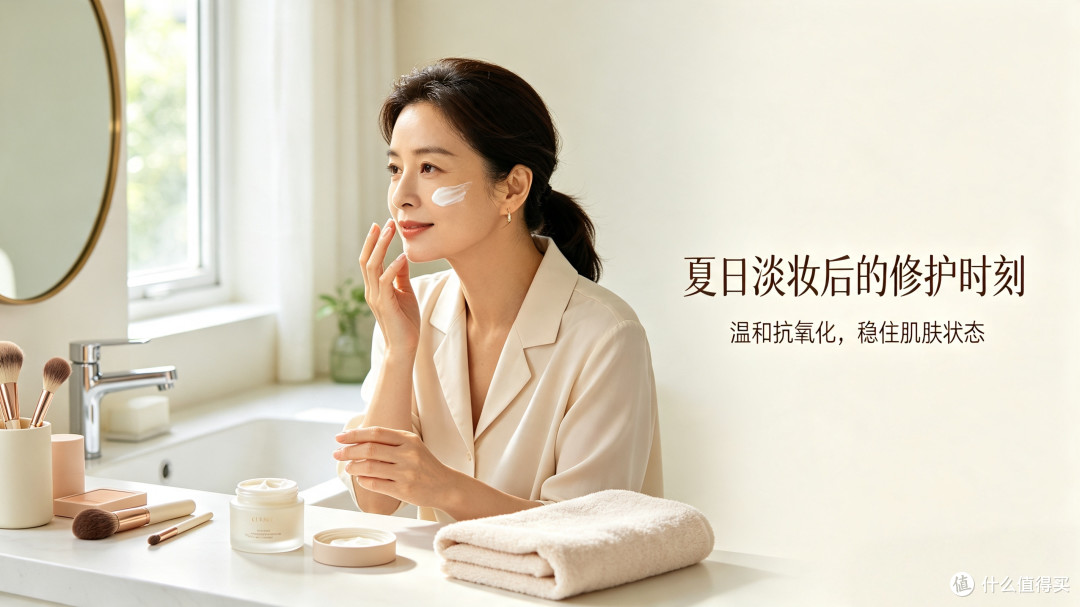 2026 夏35 +混干皮职场频繁淡妆，肌肤缺弹性轮廓不清晰好物实测