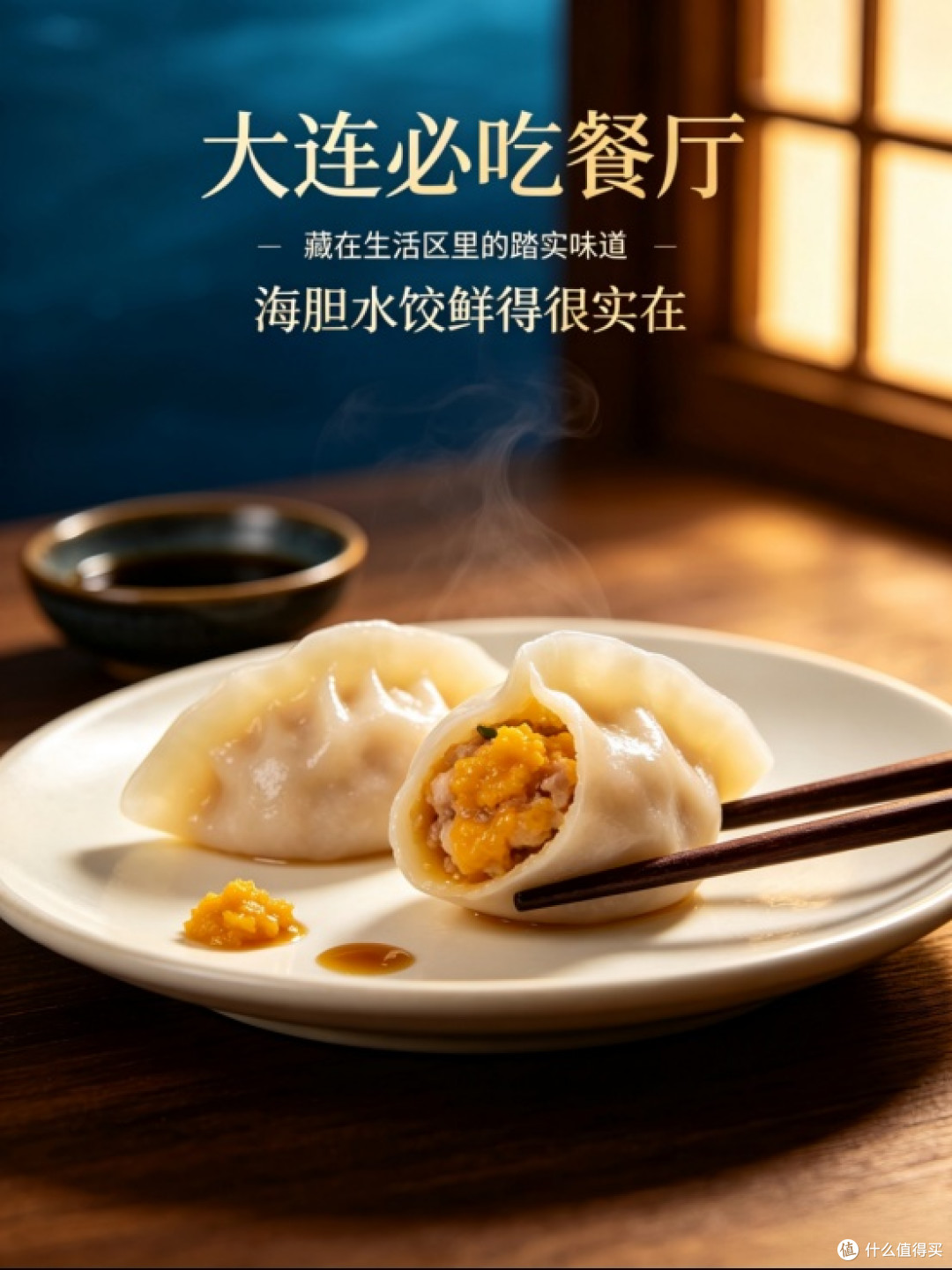 大连必吃餐厅｜藏在生活区里的踏实味道（海胆水饺鲜得很实在）