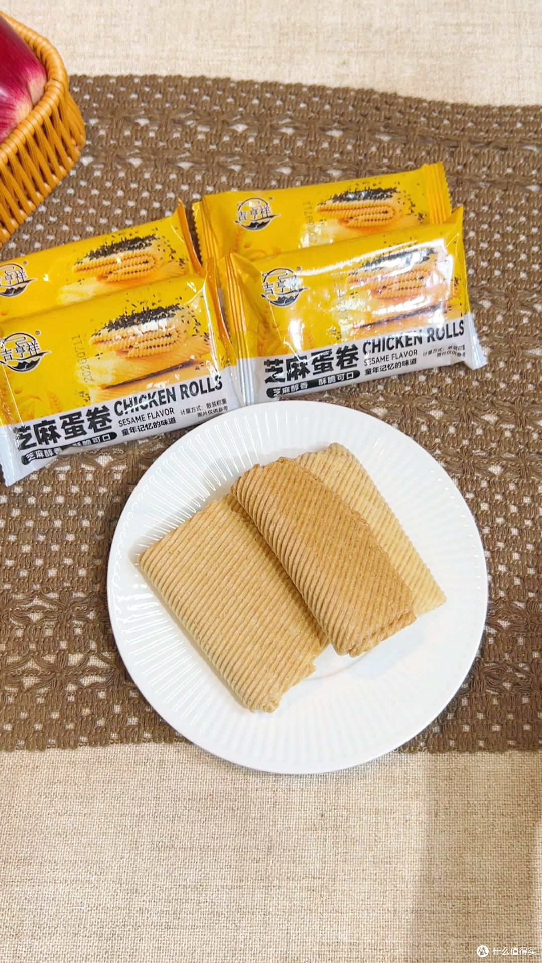 早八人救命粮！这箱鸡蛋卷让我多睡半小时！