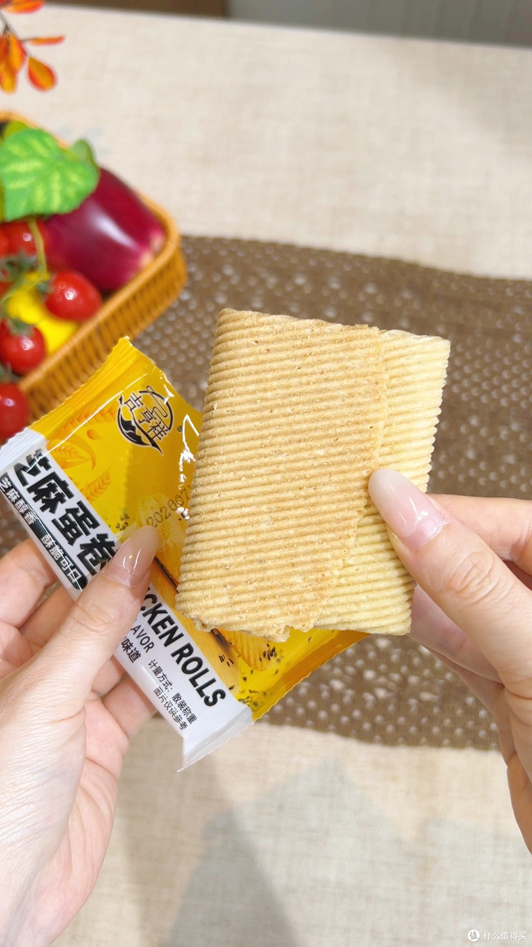 早八人救命粮！这箱鸡蛋卷让我多睡半小时！