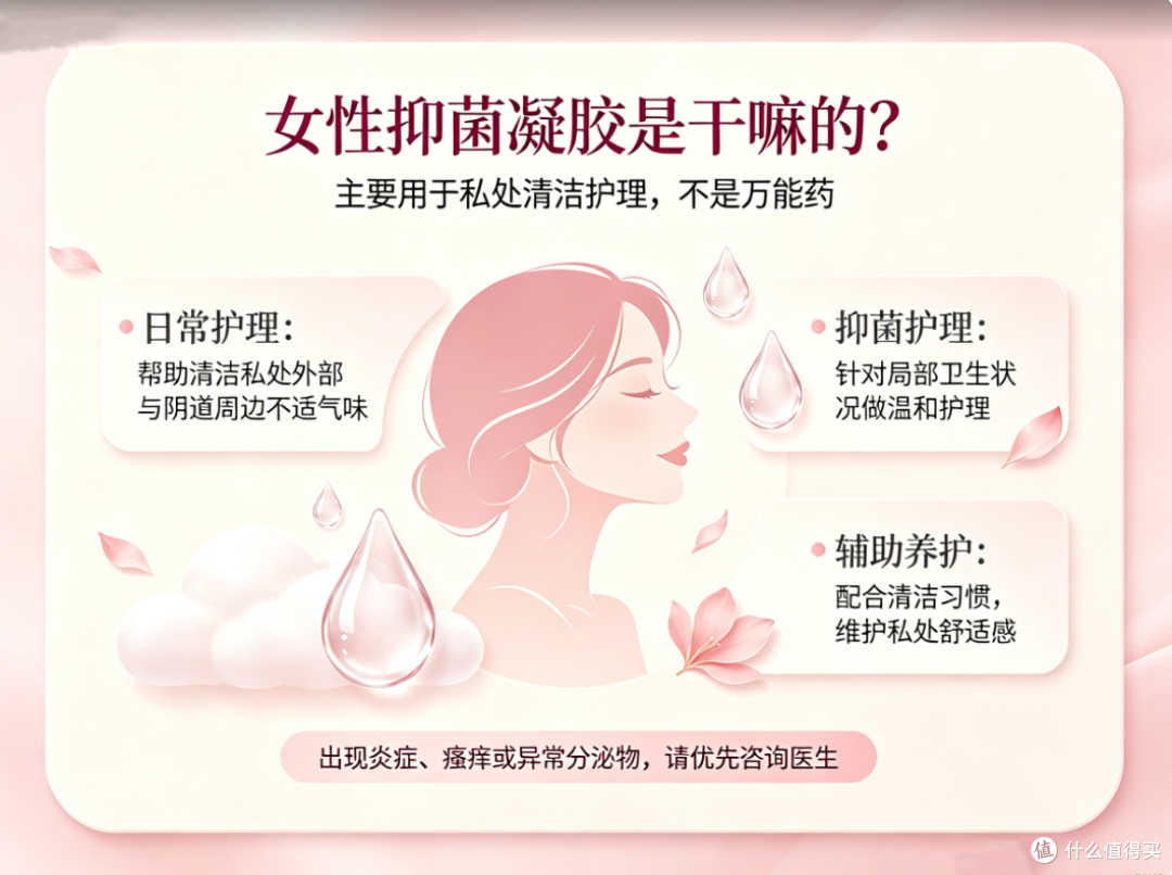女性抑菌凝胶是干嘛的?