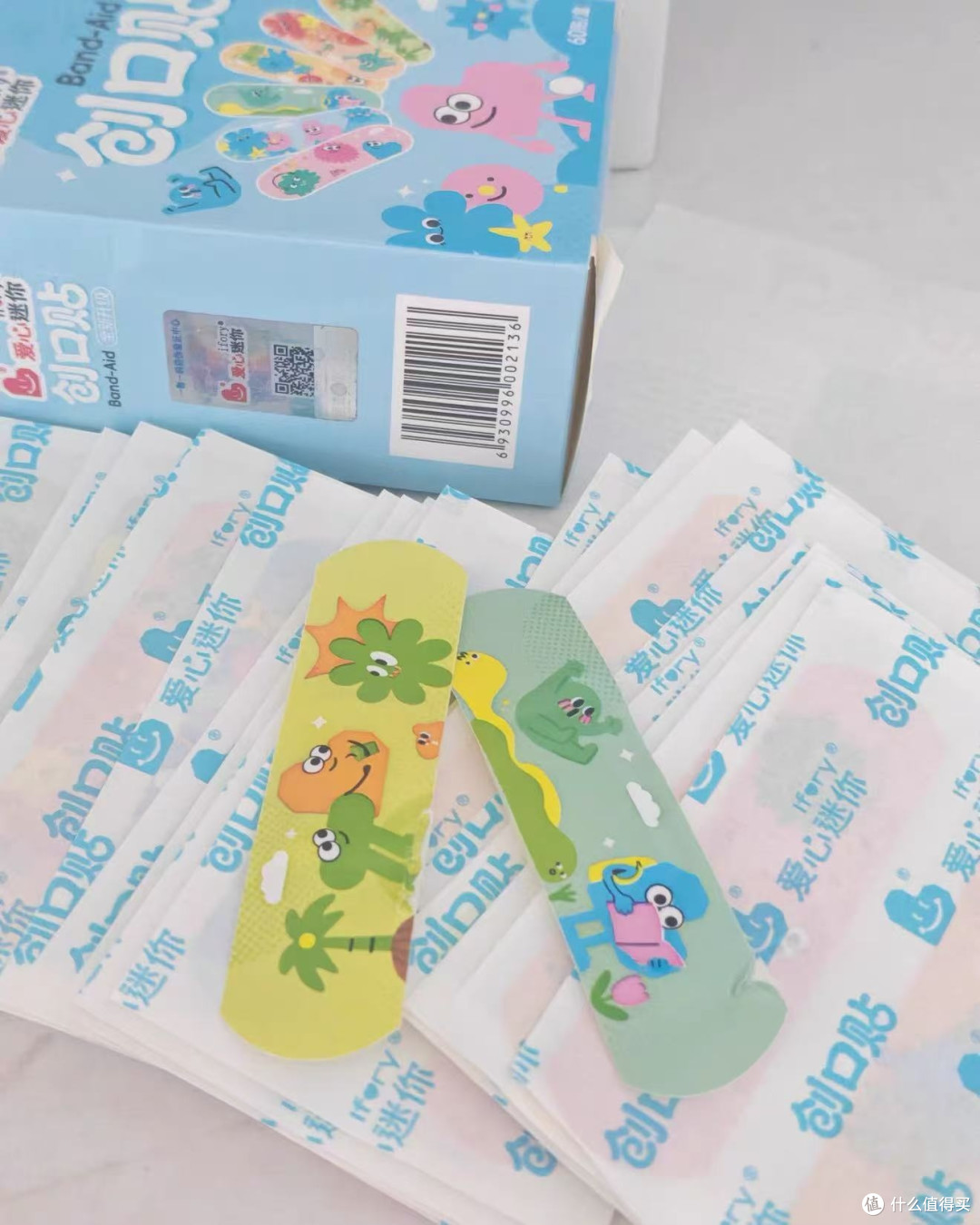 宝宝磕碰不再怕！防水透气卡通创可贴太实用了