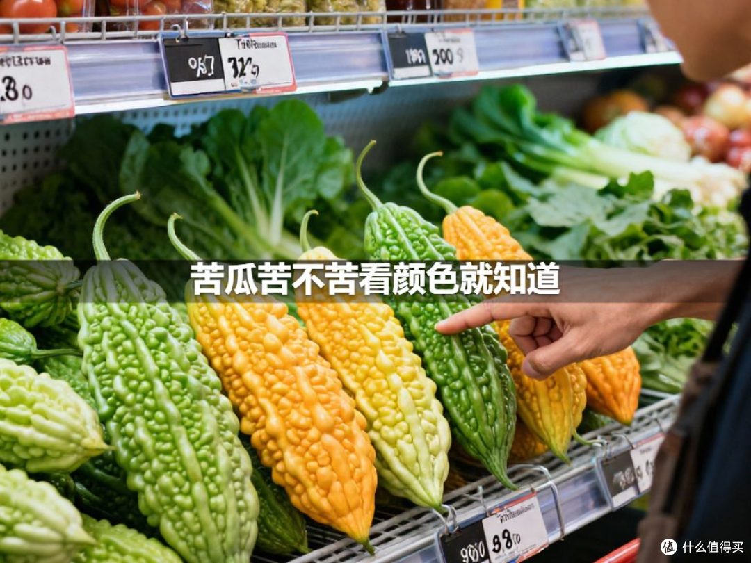 苦瓜苦不苦看颜色就知道