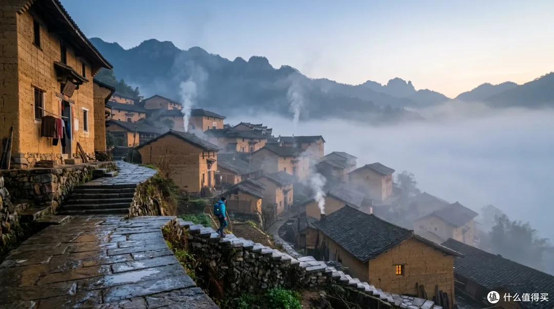 不是白墙黛瓦,也有绿水青山!不去福建,在皖南歙县也能看土楼,欣赏夯土垒就的世界遗产