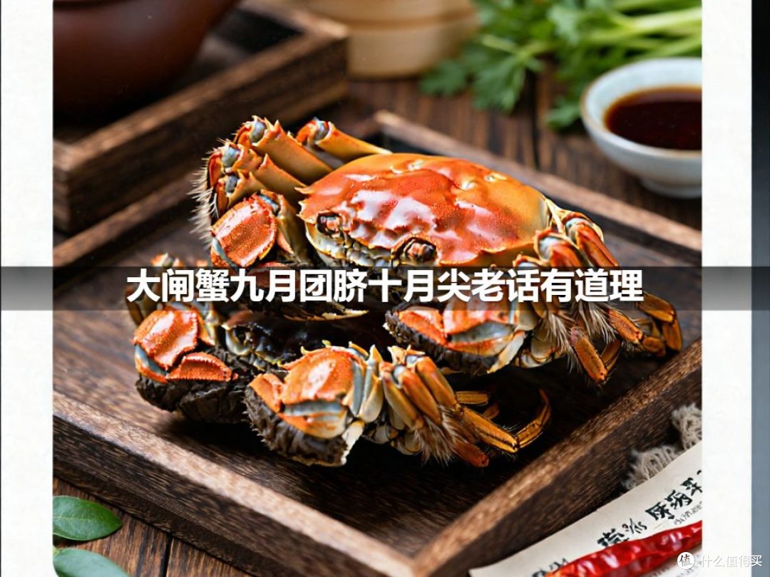大闸蟹九月团脐十月尖老话有道理