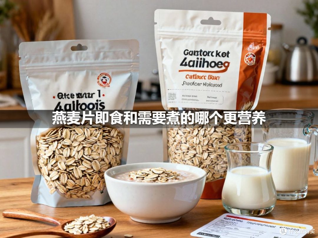 燕麦片即食和需要煮的哪个更营养