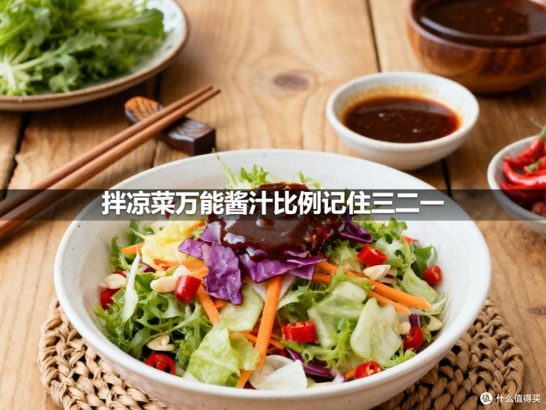拌凉菜万能酱汁比例记住三二一