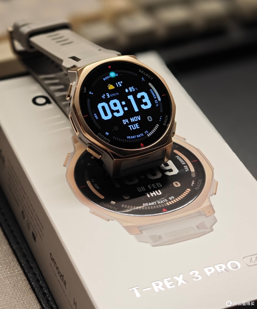 Amazfit T-Rex 3 Pro ｜通勤慢跑一块搞定