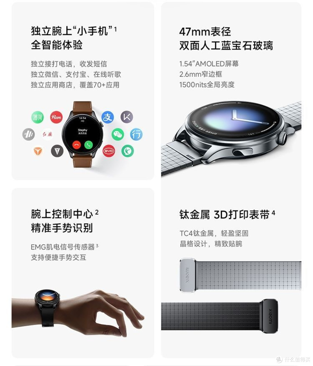 独立腕上“小手机”,告别手机依赖症