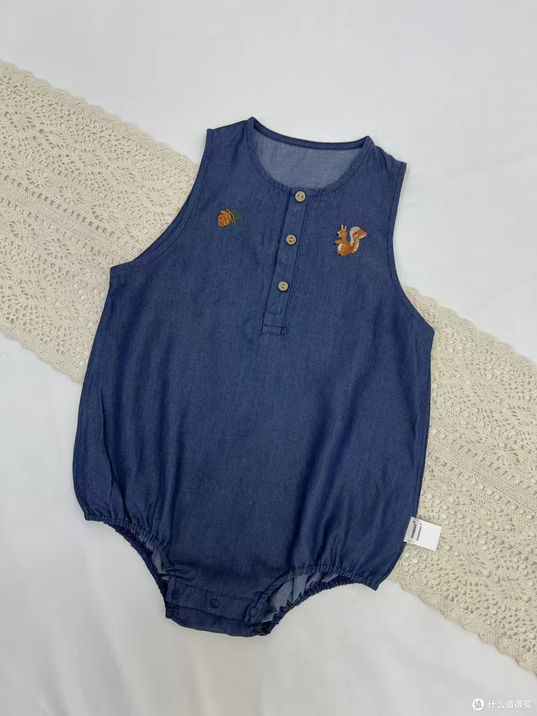 终于找到不闷汗的牛仔宝宝衣👶