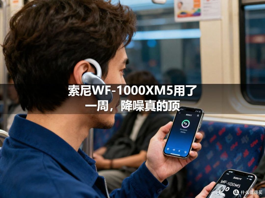 索尼WF-1000XM5用了一周,降噪真的顶